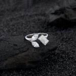 Vireya Diamond Duo Ring