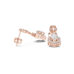 Florence Scalloped Pavé Drop Earrings - Image 3