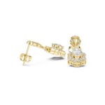 Florence Scalloped Pavé Drop Earrings - Image 6