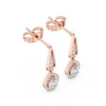 Ethereal Linear Pear Diamond Drops - Image 2