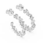 Omnia Multi-Dimensional Stone Hoops - Image 8