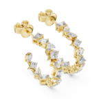 Omnia Multi-Dimensional Stone Hoops - Image 5