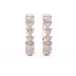 Eternal Devotion Heart-Shape Hoops