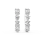 Eternal Devotion Heart-Shape Hoops - Image 7