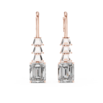 Heritage Emerald-Step Statement Earrings