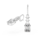 Heritage Emerald-Step Statement Earrings - Image 9