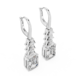 Heritage Emerald-Step Statement Earrings - Image 8