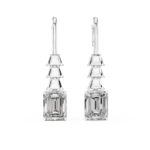 Heritage Emerald-Step Statement Earrings - Image 7