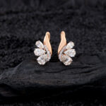 Eterna Curve Diamond Earrings