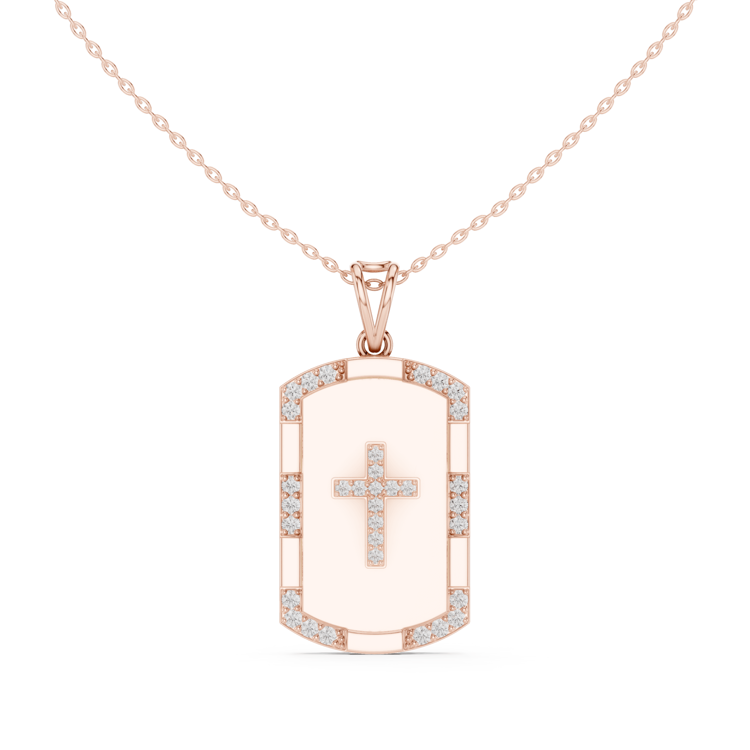 9#10030P@R-#viwe4 Seraphic Guardian Cross Pendant - Image 1