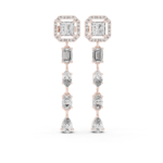 Iconic Fusion Multi-Shape Linear Earrings - Image 3