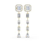 Iconic Fusion Multi-Shape Linear Earrings - Image 6