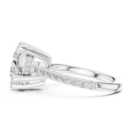 The Adore Heart Diamond Pavé Band Ring - Image 7