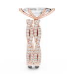 Lumière Divine Marquise Cut Bridal Set - Image 3