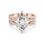 Lumière Divine Marquise Cut Bridal Set