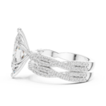 Lumière Divine Marquise Cut Bridal Set - Image 10