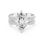 Lumière Divine Marquise Cut Bridal Set - Image 7