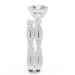 The Majestic Round Brilliant Bridal Set - Image 9