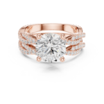 The Majestic Round Brilliant Bridal Set