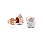 Florence Elegant Dewdrop Diamond Studs - Image 3