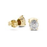 Florence Elegant Dewdrop Diamond Studs - Image 6