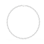 Rhythmic Angled Pear Diamond Necklace - Image 6