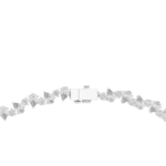 Rhythmic Angled Pear Diamond Necklace - Image 8