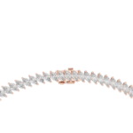 Sovereign Marquise Link Eternity Necklace - Image 3