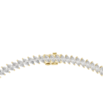 Sovereign Marquise Link Eternity Necklace - Image 6