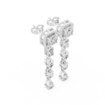 Iconic Fusion Multi-Shape Linear Earrings - Image 7