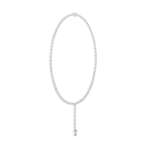 Infinity Oval Diamond Y-Necklace - Image 7