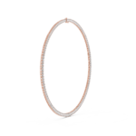 The Classic Emerald Diamond Tennis Necklace - Image 2