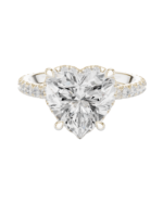 Everlasting Love Heart Cut Halo Ring - Image 7