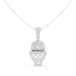 Courtside Luxe Basketball Charm - Image 7