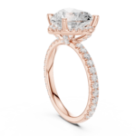 Everlasting Love Heart Cut Halo Ring - Image 3