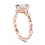 Graceful Allure Radiant Cut Anniversary Ring - Image 2