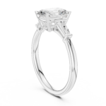 Graceful Allure Radiant Cut Anniversary Ring - Image 8