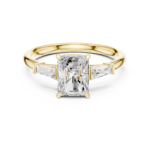 Graceful Allure Radiant Cut Anniversary Ring - Image 4