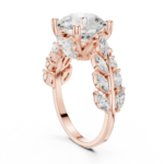 The Ethereal Vine Round Brilliant Ring - Image 2
