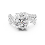The Ethereal Vine Round Brilliant Ring - Image 7