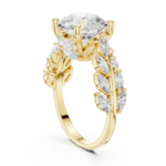 The Ethereal Vine Round Brilliant Ring - Image 5
