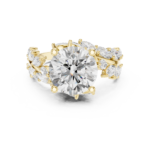 The Ethereal Vine Round Brilliant Ring - Image 4