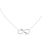 Sculpted Infinity Loop with Dual Pear Drops - Image 7