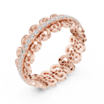 Opulent Orbit Filigree Eternity Ring - Image 3