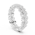 Opulent Orbit Filigree Eternity Ring - Image 8