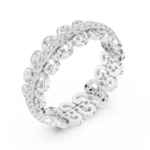 Opulent Orbit Filigree Eternity Ring - Image 9