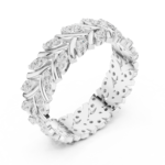 Grand Botanica Woven Eternity Band - Image 9