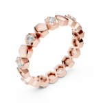 Royal Hive Brilliant Eternity Ring - Image 3